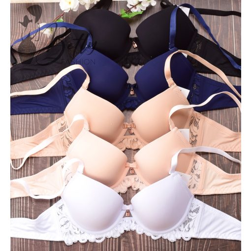 Csipkés, vékony szivacsos melltartó - B, C kosárral