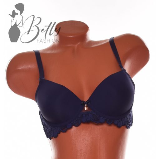 Csipkés, vékony szivacsos melltartó - B, C kosárral