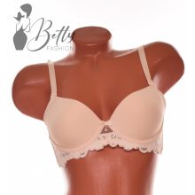 Csipkés, vékony szivacsos melltartó - B, C kosárral