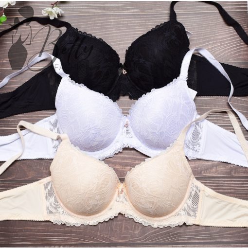 Csipkés melltartó - D és E kosárral