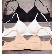 Lézervágott és push-up szivacsos kényelmi melltartó