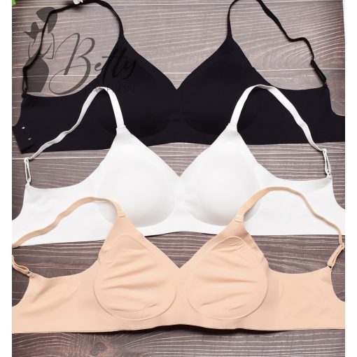 Lézervágott és push-up szivacsos kényelmi melltartó