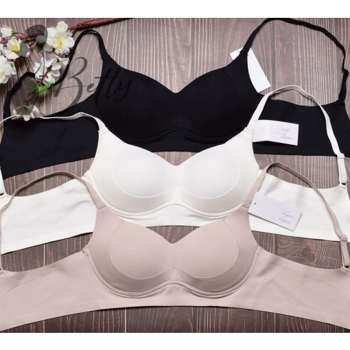 Lézervágott és szivacsos kényelmi melltartó - B, C kosárral