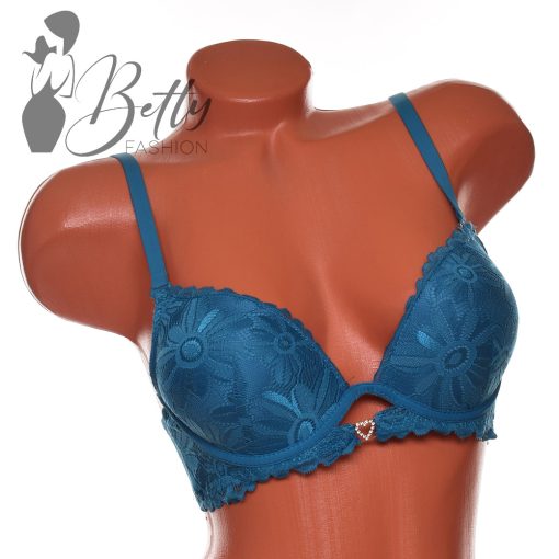 Csipkés, fémdíszes melltartó - B, C kosárral