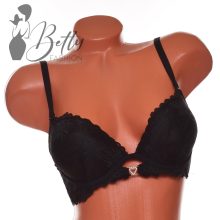 Csipkés, fémdíszes melltartó - B, C kosárral