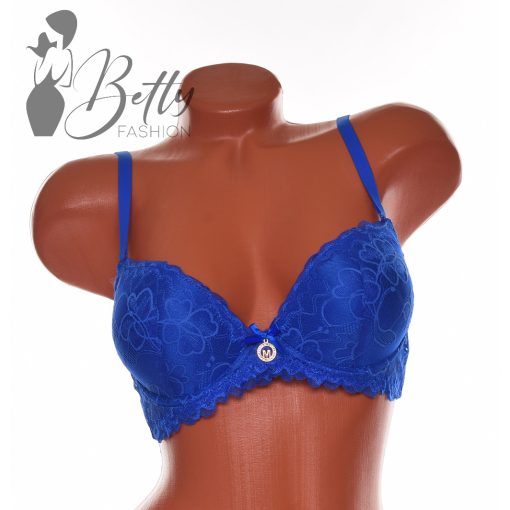 Csipkés, fémdíszes melltartó - B, C kosárral