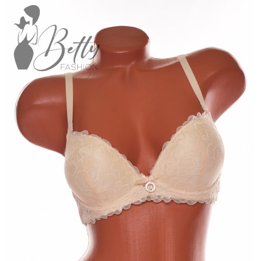 Csipkés, fémdíszes melltartó - B, C kosárral