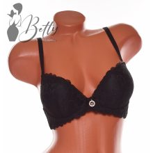 Csipkés, fémdíszes melltartó - B, C kosárral