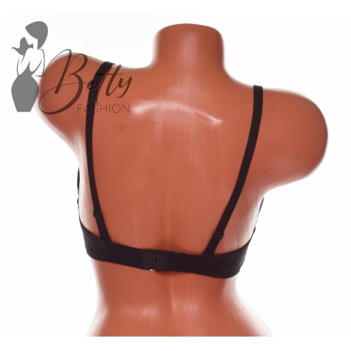 Csipkés, fémdíszes melltartó - B, C kosárral