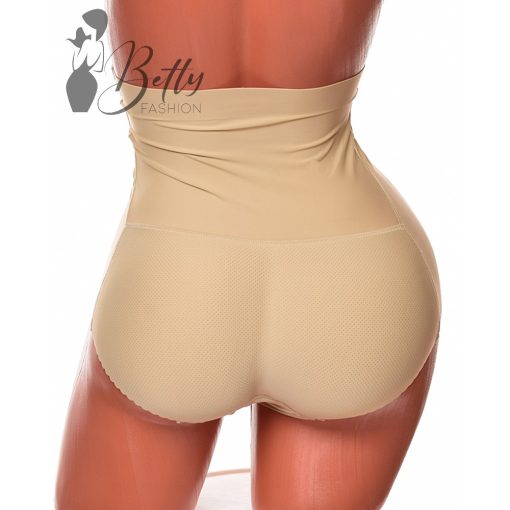 Magasított derekú, alakformáló, push-up szivacsos bugyi M, L, XL