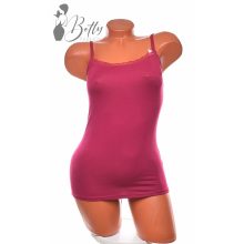 Egyszínű, csipkeszegélyes, állítható pántos atléta M, L, XL, 2XL