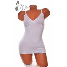 White Top with Jewelry Embellishment S/M