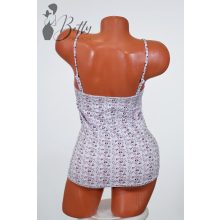 White Top with Jewelry Embellishment S/M