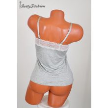 Szürke csipkés atléta S, M, L, XL