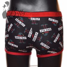 Fekete alapon, karácsonyi mintás, férfi boxeralsó M, L, XL, 2XL, 3XL