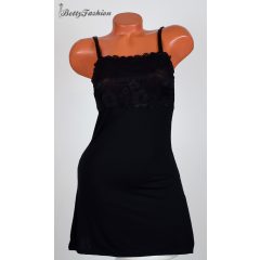 Mellnél csipkés hálóing M, L, XL, XXL