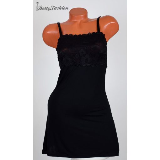 Mellnél csipkés hálóing M, L, XL, XXL