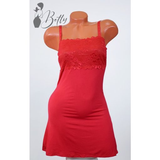 Mellnél csipkés hálóing M, L, XL, XXL