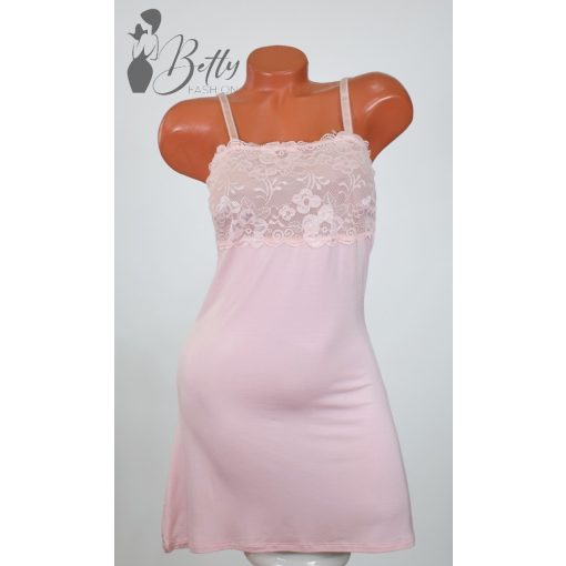 Mellnél csipkés hálóing M, L, XL, XXL