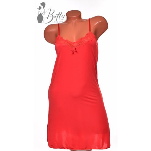 Mellnél csipkeszegélyes hálóing S, M, L, XL