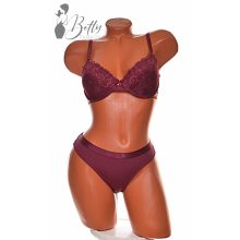 Csipkés melltartó+tanga szett 