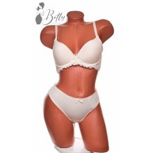 Csipkebetétes melltartó+tanga szett 