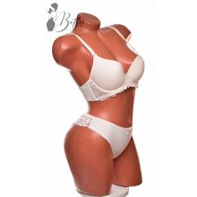 Csipkebetétes melltartó+tanga szett 