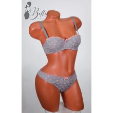 Szívecske mintás melltartó+tanga szett 