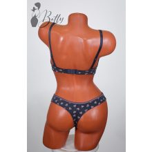 Szívecske mintás melltartó+tanga szett 