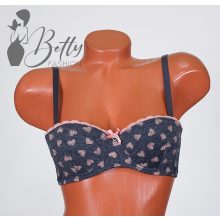 Szívecske mintás melltartó+tanga szett 