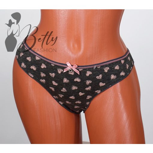 Szívecske mintás melltartó+tanga szett 