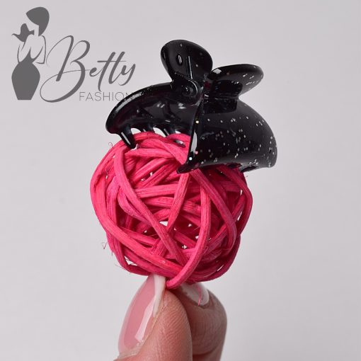 Színes, csillogó mini hajcsat szett - 6 darabos