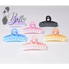 Színátmenetes láncmintás hajcsat 