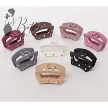 Strasszkő díszes, matt hajcsat