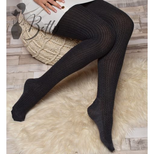 Puha, kötött, gyapjú harisnya M/L, XL/2XL