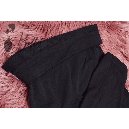 Egyszínű, polárbélelt harisnya 3XL-5XL