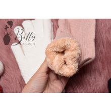 Szőrme bélelt, kötött kesztyű 