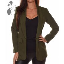 Egyszínű, galléros, hosszított blézer S, M, L, XL