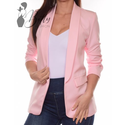 Ujján ráncolt, galléros, hosszított blézer S, M, L, XL