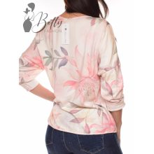 Virágmintás, puha anyagú, tavaszi felső M-L-XL