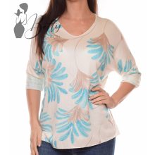 Virágmintás, puha anyagú, tavaszi felső M-L-XL