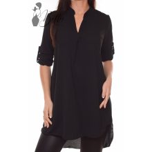 Egyszínű, bő szabású ing-tunika M-L-XL