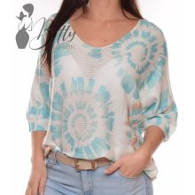 White Top with Jewelry Embellishment S/M