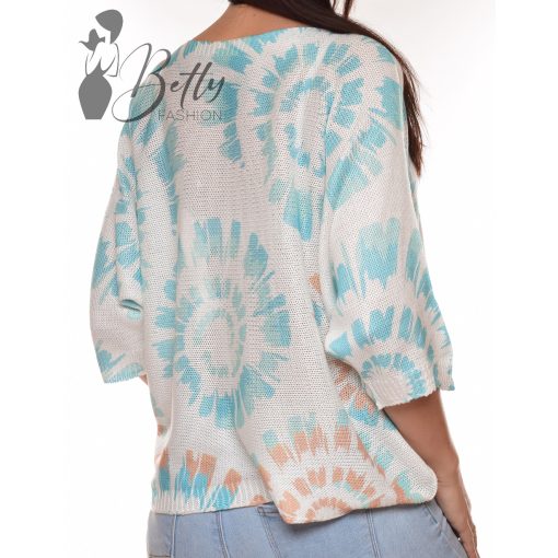 White Top with Jewelry Embellishment S/M