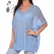 Hurkolt anyagú, bő szabású tunika M-L-XL