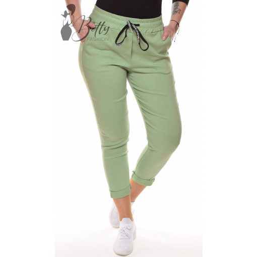 Feliratos megkötős, tavaszi nadrág S, M, L, XL, 2XL