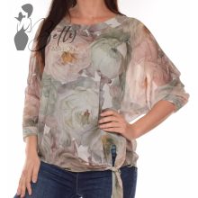 White Top with Jewelry Embellishment S/M