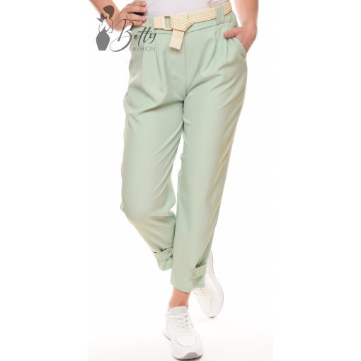 Laza fazonú, alul pántos nadrág M-L