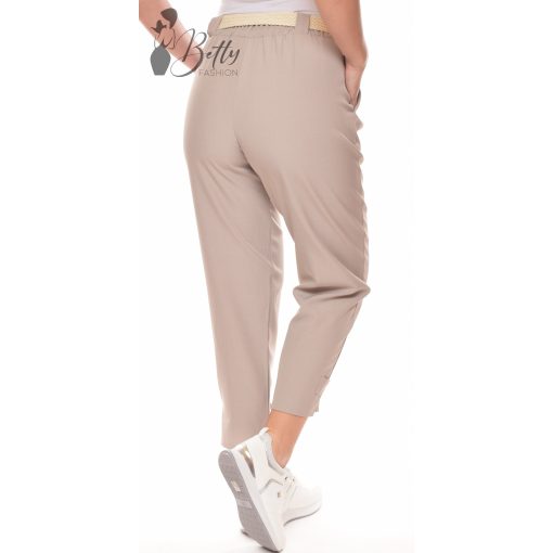 Laza fazonú, alul pántos nadrág M-L