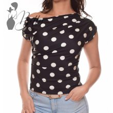 White Top with Jewelry Embellishment S/M